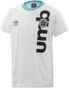 UMBRO(アンブロ) WRジュニア用グラフィック Tシャツ ホワイト