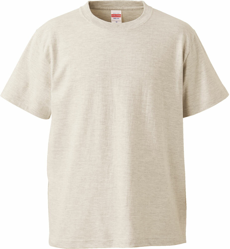 UnitedAthle(ユナイテッドアスレ) 5.6オンス ハイクオリティーTシャツ(アダルト) オートミール