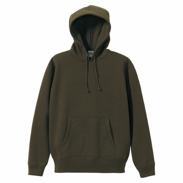 UnitedAthle(ユナイテッドアスレ) 10.0オンス CVCスウェットプルオーバーパーカ オリーブ