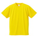 UnitedAthle(ユナイテッドアスレ) 4 . 1オンス ドライTシャツ カナリアイエロー
