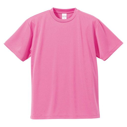 UnitedAthle(ユナイテッドアスレ) 4 . 1オンス ドライTシャツ ピンク UnitedAthle(ユナイテッドアスレ) 4 . 1オンス ドライTシャツ ピンク