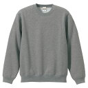 UnitedAthle(ユナイテッドアスレ) 10.0オンス CVCクルーネックスウェット(アダルト) HEATHER GRAY(4)