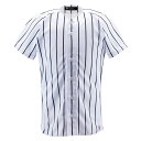デサント(DESCENTE) ユニフォームシャツ フルオープンシャツ(ワイドストライプ)(4)