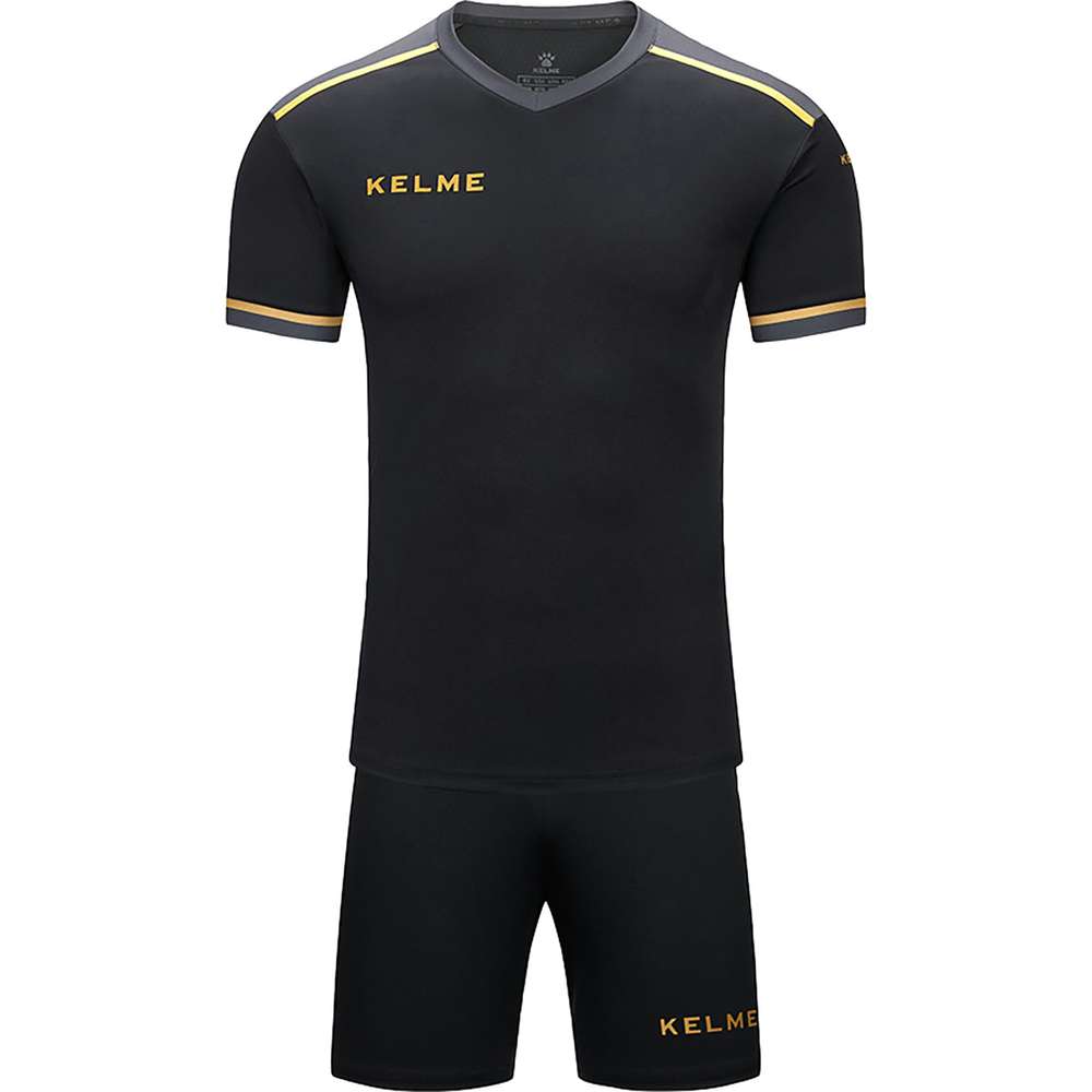 ケレメ ラインフットボールシャツ&パンツセット ブラック