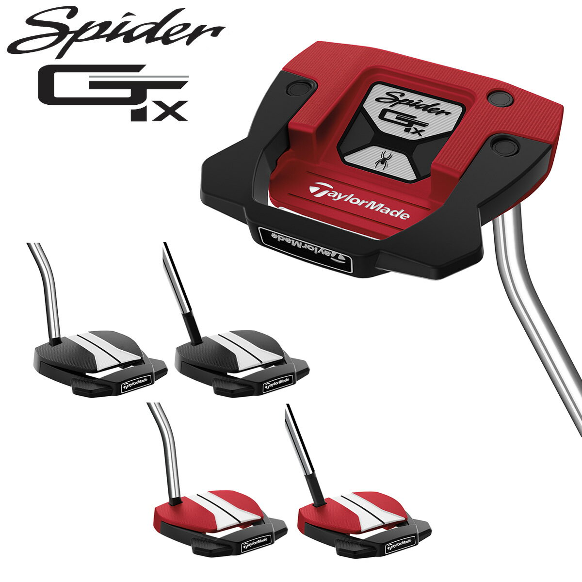 【12/1 エントリー/抽選で最大100%ポイントバック】 TaylorMade テーラーメイド日本正規品 Spider GTx スパイダーGT X パター 2023モデル 【当店在庫品】 その1