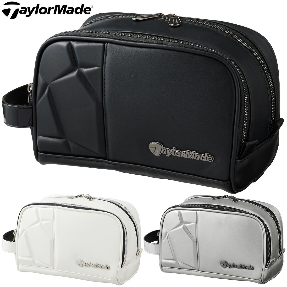 【5/15 エントリー/抽選で最大100 ポイントバック】 TaylorMade テーラーメイド日本正規品 プレミアムモダン ポーチ 2023モデル 「 TJ081 」 【あす楽対応】