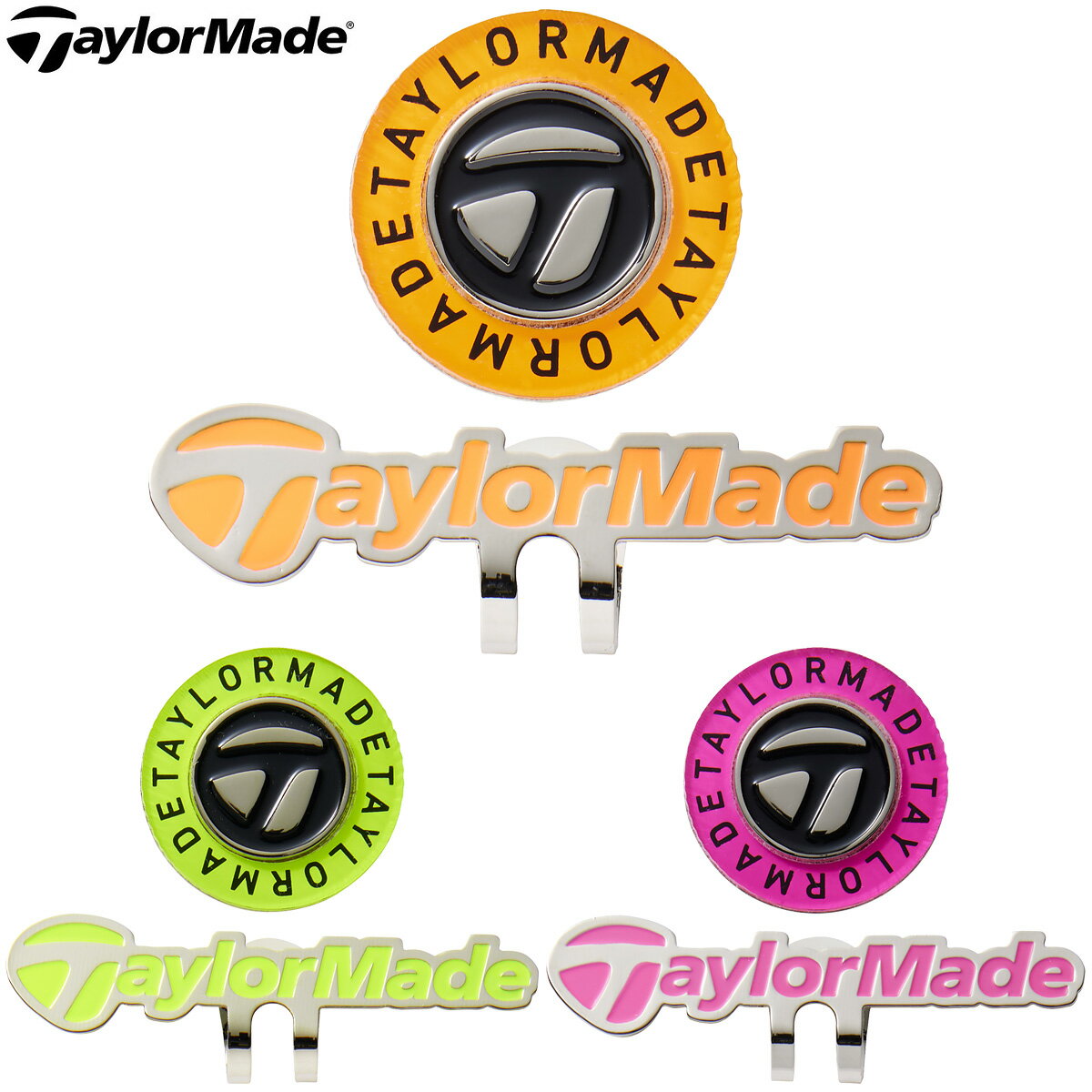 TaylorMade テーラーメイド日本正規品 サークルT キャップボールマーカー 男女兼用 2023モデル 「 TJ140 」 【あす楽対応】