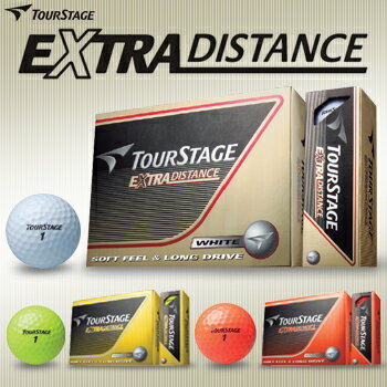 ブリヂストン日本正規品ツアーステージEXTRA DISTANCEエクストラディスタンスゴルフボール1ダース(12個入)【あす楽対応】