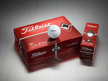 【【最大5000円OFFクーポン】】Titleist(タイトリスト)日本正規品 TRUFEEL(トゥルーフィール) ゴルフボール 2019モデル 1ダース(12個入り) 【あす楽対応】