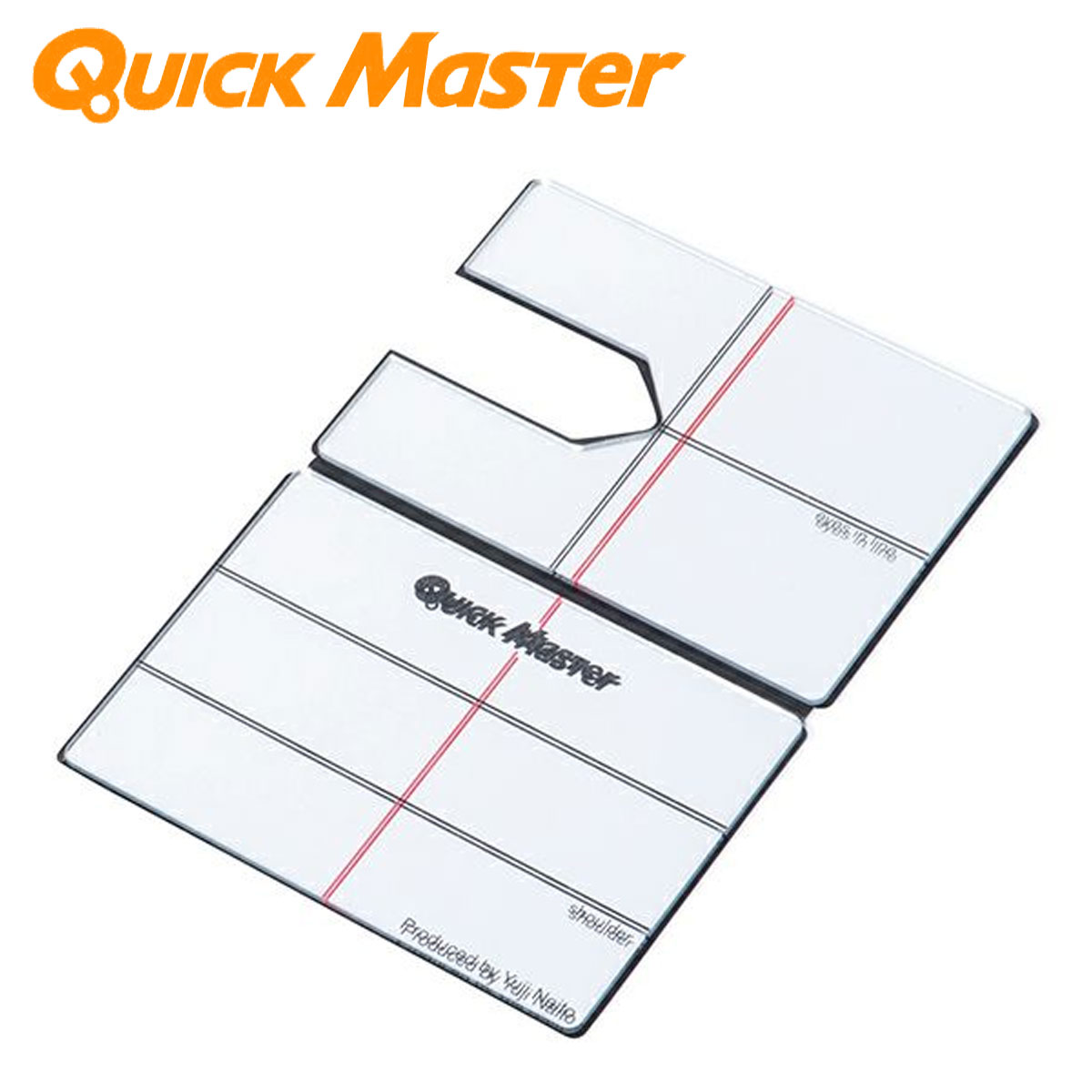 YAMANI GOLF(ヤマニゴルフ)日本正規品 QUICK MASTER(クイックマスター) PUTTING MIRROR(パッティング・ミラー) 「QMMGNT22(91)」 「ゴルフパター練習用品」 