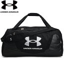 ダッフルバッグ（スポーツ用） UNDER ARMOUR アンダーアーマー 日本正規品 UA アンディナイアブル 5.0 ダッフルバッグ Lサイズ 男女兼用 撥水 ボストンバッグ 「 1369224 」 【あす楽対応】