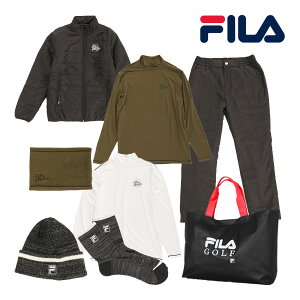【予約】FILA(フィラ)日本正規品 2022新春 「メンズウエア」 豪華8点セットゴルフ福袋