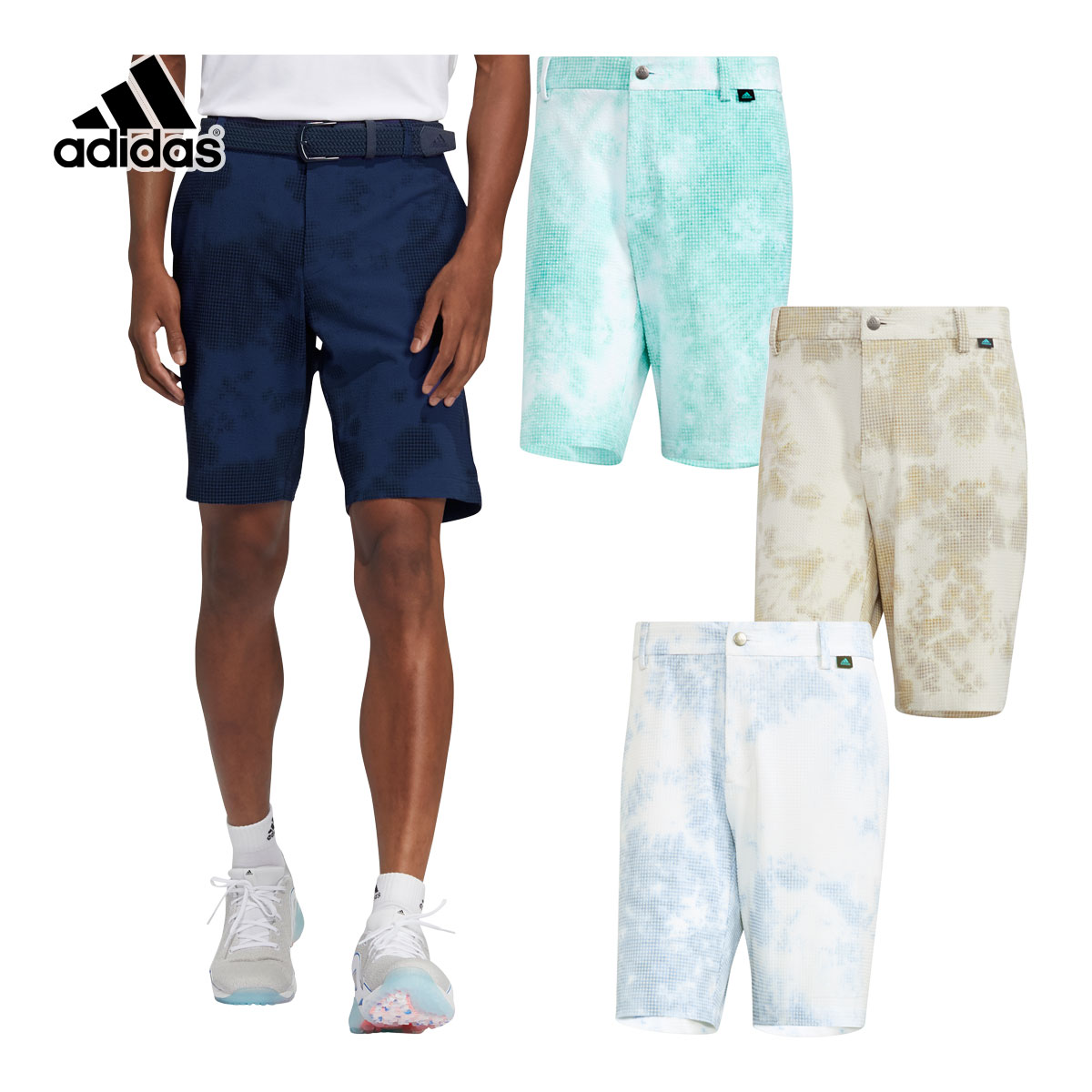 adidas Golf アディダスゴルフ 春夏ウエアPLAY GREEN スプレーダイ ショートパンツ 「DWA48」 【あす楽対応】