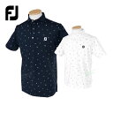 FOOTJOY フットジョイ 春夏ウエア SS ドゥードルプリントライルシャツ 「FJ-F21-S01」 【あす楽対応】 その1