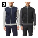 フットジョイ FOOTJOY ゴルフウエア メンズ ジャケット 「 FJ-F22-M04 」 ハイブリット 防風 フルジップ 秋冬ウエア 【あす楽対応】