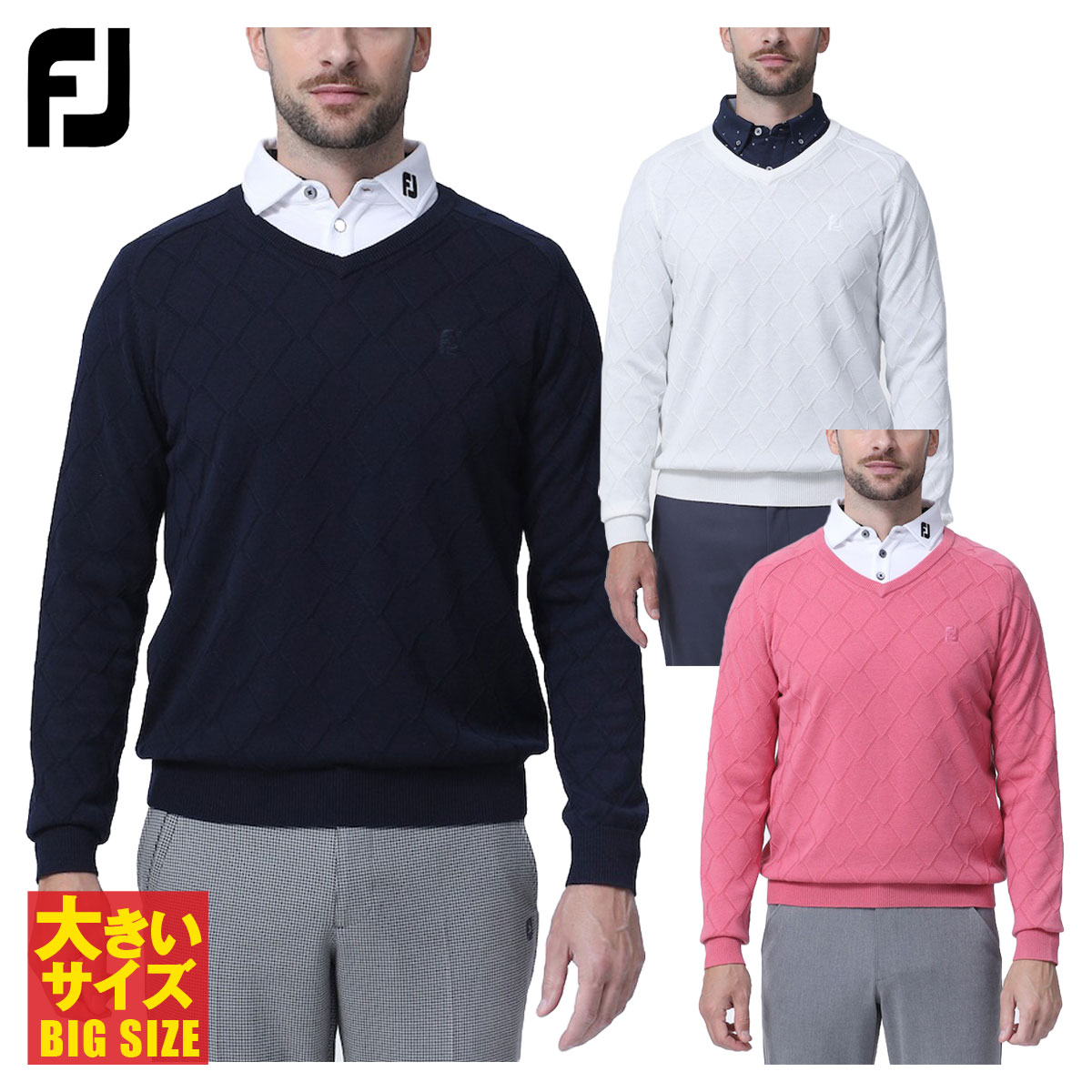 եåȥ祤 FOOTJOY ե    FJ-F23-M01  ֥  Vͥå ӥå 2023ߥǥ ڤб