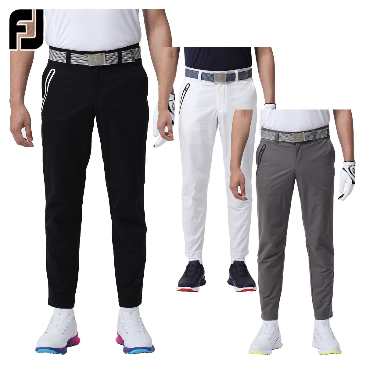 フットジョイ FOOTJOY ゴルフウエア メンズ ロングパンツ 「 FJ-S23-P10 」 アクティブテーパードパンツ 春夏ウエア 【あす楽対応】