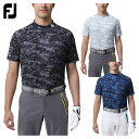 【5/9〜5/16限定!エントリーで最強翌日配送商品10倍!】 フットジョイ FOOTJOY ゴルフウエア メンズ 半袖モックネックシャツ 「 FJ-S23-S...