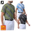 【5/9〜5/16限定!エントリーで最強翌日配送商品10倍!】 フットジョイ FOOTJOY ゴルフウエア メンズ 半袖モックネックシャツ 「 FJ-S24-S...
