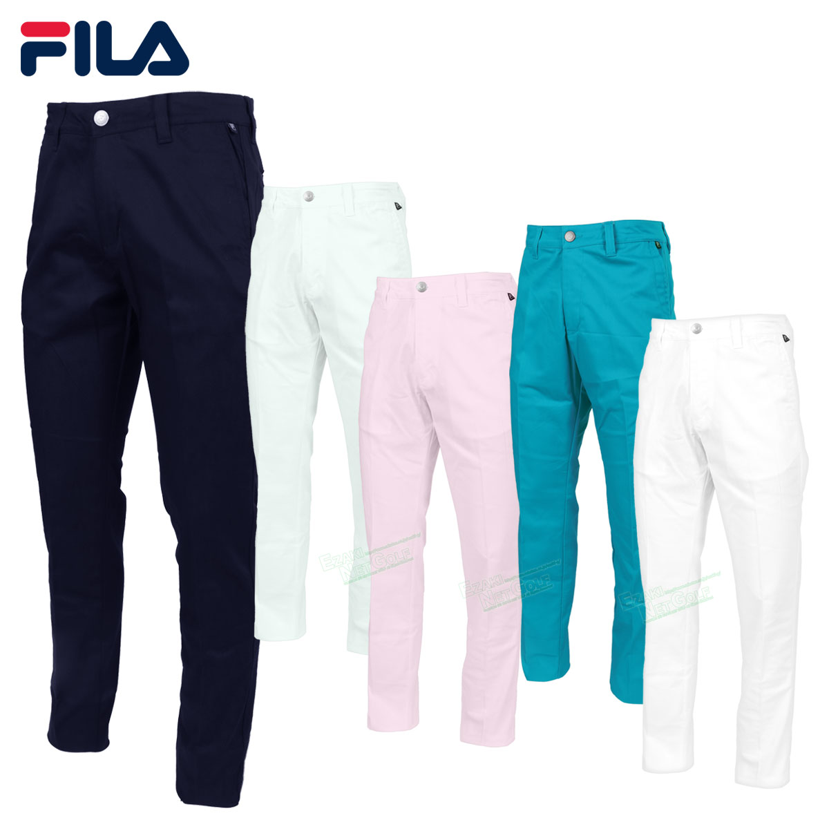 フィラ フィラゴルフ FILA GOLF ゴルフウエア メンズ ロングパンツ 「 742370 」 ストレッチ 春夏ウエア 【あす楽対応】