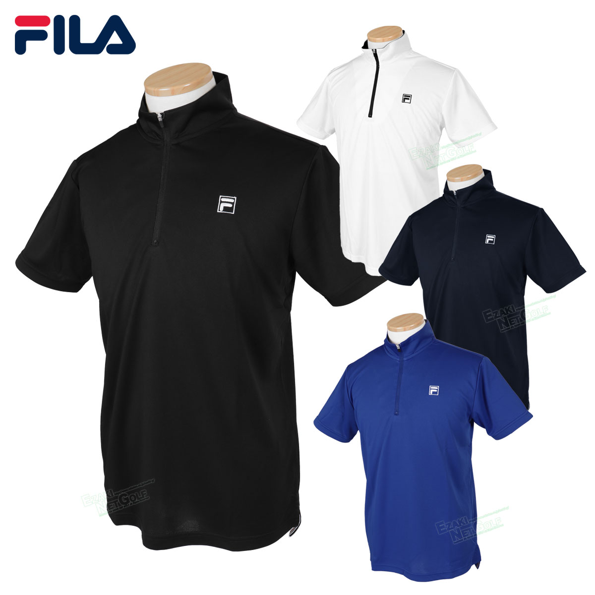 フィラ フィラゴルフ FILA GOLF ゴルフウエア メンズ 半袖シャツ 「 742686 」 吸汗速乾 UVカット 春夏ウエア 【あす楽対応】