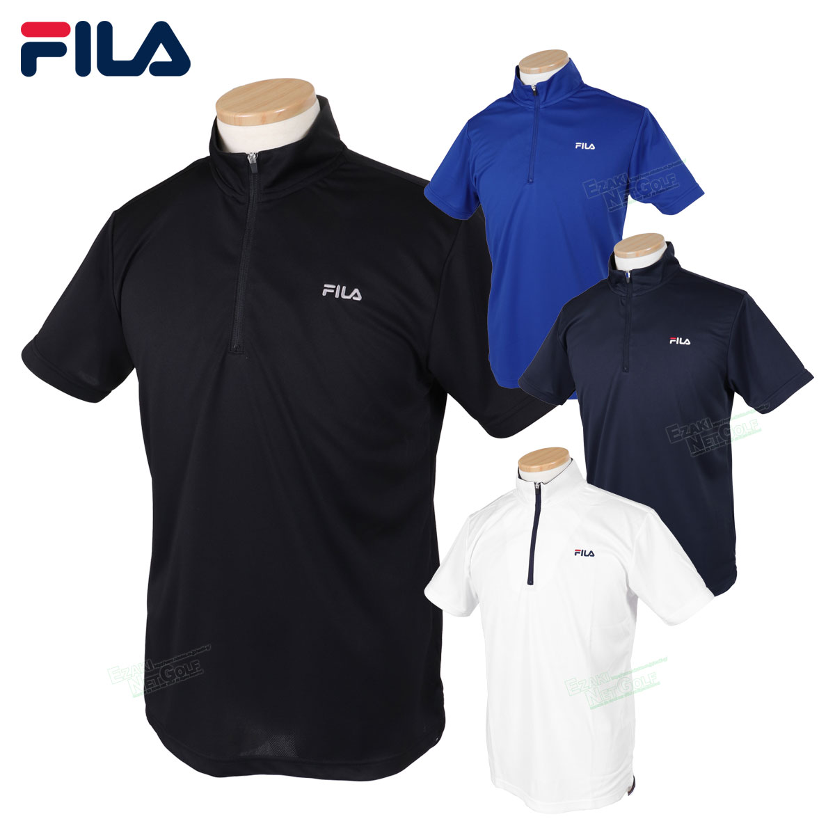 フィラ フィラゴルフ FILA GOLF ゴルフウエア メンズ 半袖シャツ 「 742687 」 吸汗速乾 UVカット 春夏ウエア 【あす楽対応】