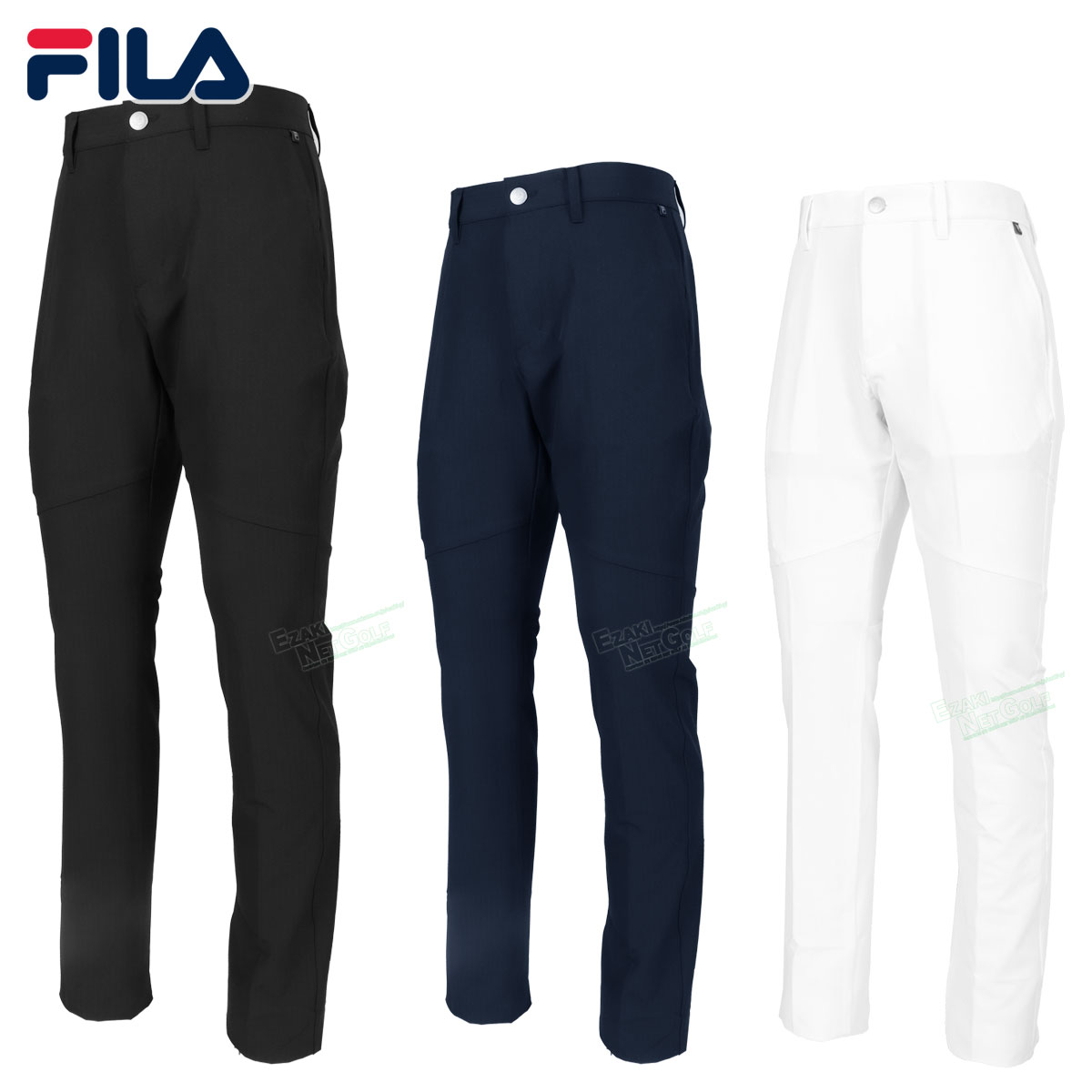 フィラ フィラゴルフ FILA GOLF ゴルフウエア メンズ ロングパンツ 「 744304 」 4WAY ハイテンションストレッチ テーパード 2024春夏モデル 【あす楽対応】