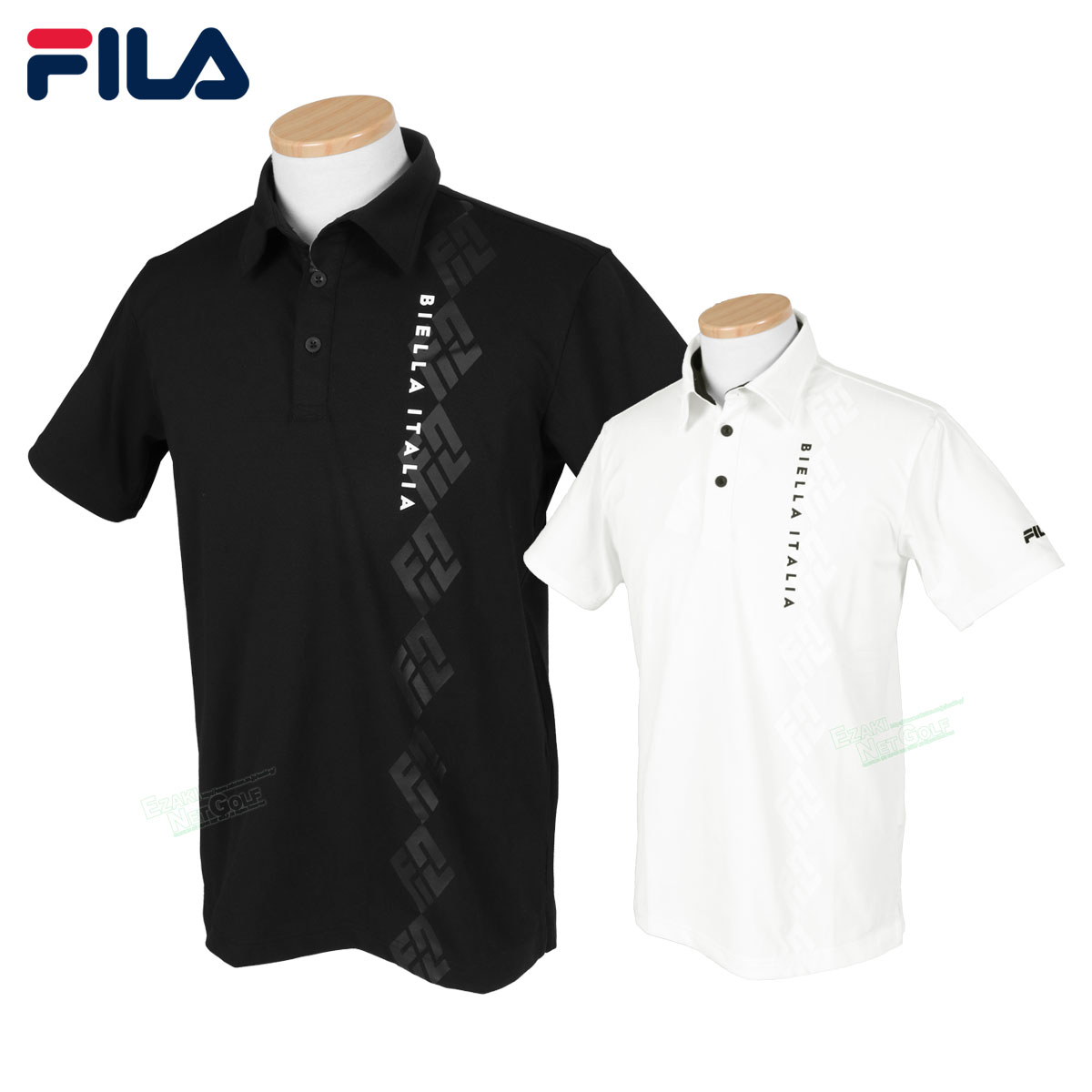 フィラ フィラゴルフ FILA GOLF ゴルフウエア メンズ 半袖シャツ 「 744660 」 吸汗速乾 UVカット 2024春夏モデル 【あす楽対応】