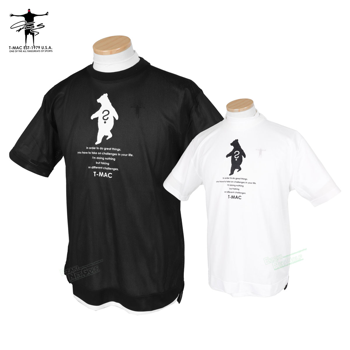 【11/27まで エントリー/抽選で最大100%ポイントバック】 ティーマック T-MAC GOLF ゴルフウエア メンズ 半袖モックネックシャツ 「 7414...