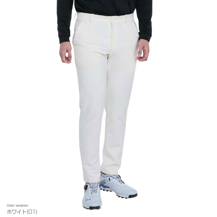 ミズノ MIZUNO ゴルフウエア メンズ ロングパンツ 「 E2MFB503 」 ブレスサーモ ストレッチ 秋冬ウエア 【当店在庫品】