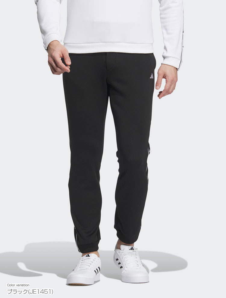 【11/18 エントリー/抽選で最大100%ポイントバック】 アディダス ゴルフ adidas Golf ゴルフウエア メンズ ジョガーパンツ 「 KRK32 」 保温 フリース ジョガーパンツ 秋冬ウエア 【当店在庫品】