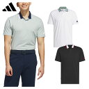 アディダス ゴルフ adidas Golf ゴルフウエア メンズ 半袖ポロシャツ 「 KPW87 」 ビヨンド ザ コース ツイストニット 2025春夏モデル 【当店在庫品】
