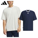 アディダス ゴルフ adidas Golf ゴルフウエア メンズ 半袖ポロシャツ 「 KUH52 」 ビヨンド ザ コース ニット クルーネック 2025春夏モデル 【当店在庫品】