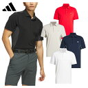 【7/20 エントリー/抽選で最大100%ポイントバック】 アディダス ゴルフ adidas Golf ゴルフウエア メンズ 半袖シャツ 「 KUH58 」 ファブリックミックス バックメッシュ 2025春夏モデル 【当店在庫品】