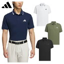 アディダス ゴルフ adidas Golf ゴルフウエア メンズ 半袖ポロシャツ 「 KVH14 」 ワンポイントロゴ UVケア付き 2025春夏モデル 【当店在庫品】