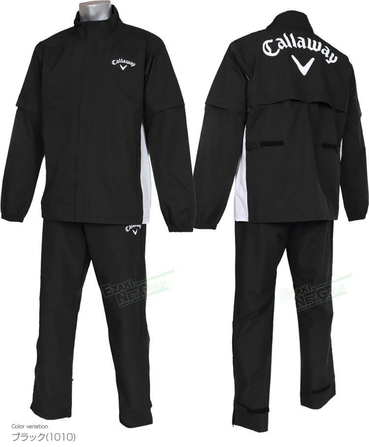 【11/4～11/11限定!エントリーで最強翌日配送商品10倍!】 Callaway キャロウェイ 日本正規品 2025新製品 セットアップ レインウェア 上下セット 「 C25989100 」 【当店在庫品】