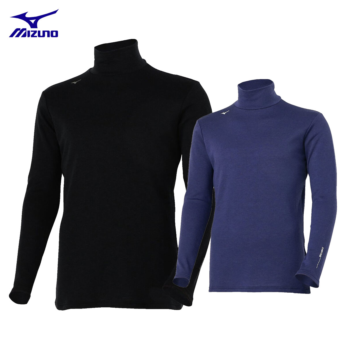 【11/27まで エントリー/抽選で最大100%ポイントバック】 ミズノ MIZUNO ゴルフウエア メンズ インナーシャツ バイオネクスト ブレスサーモウール ハイネック長袖 「 E2MJC501 」 2025秋冬モデル 【当店在庫品】
