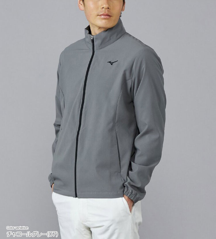 【11/27まで エントリー/抽選で最大100%ポイントバック】 ミズノ MIZUNO ゴルフウエア メンズ ブルゾン 撥水 ストレッチ ムーブ 収納袋つき 「 E2MECA01 」 2025秋冬モデル 【当店在庫品】