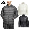 アディダス ゴルフ adidas Golf ゴルフウエア メンズ ダウンジャケット 撥水 保温 防風 フルジップ 「 JVU96 」 2025秋冬モデル 【当店在庫品】