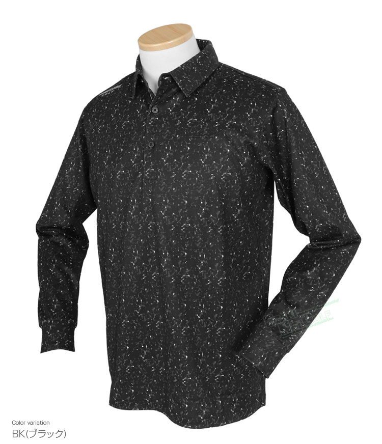 【11/27まで エントリー/抽選で最大100%ポイントバック】 ブリヂストンゴルフ BridgestoneGolf ゴルフウエア メンズ 長袖シャツ 裏起毛 ストレッチ ＋3℃ 「 FGM31F 」 2025秋冬モデル 【当店在庫品】