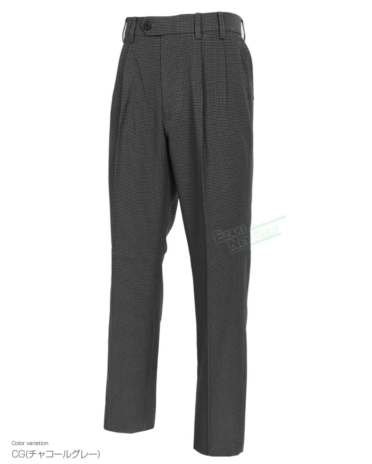 【11/27まで エントリー/抽選で最大100%ポイントバック】 ブリヂストンゴルフ BridgestoneGolf ゴルフウエア メンズ ロングパンツ 2タック ストレッチ ＋3℃ 「 FGM91K 」 2025秋冬モデル 【当店在庫品】
