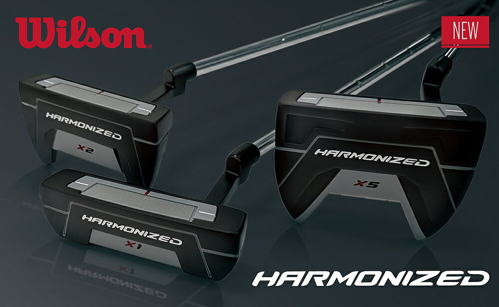 【11/20 エントリー/抽選で最大100%ポイントバック】 Wilson ウィルソン 正規品 HARMONIZED ハーモナイズド パター 2025新製品 【当店在庫品】
