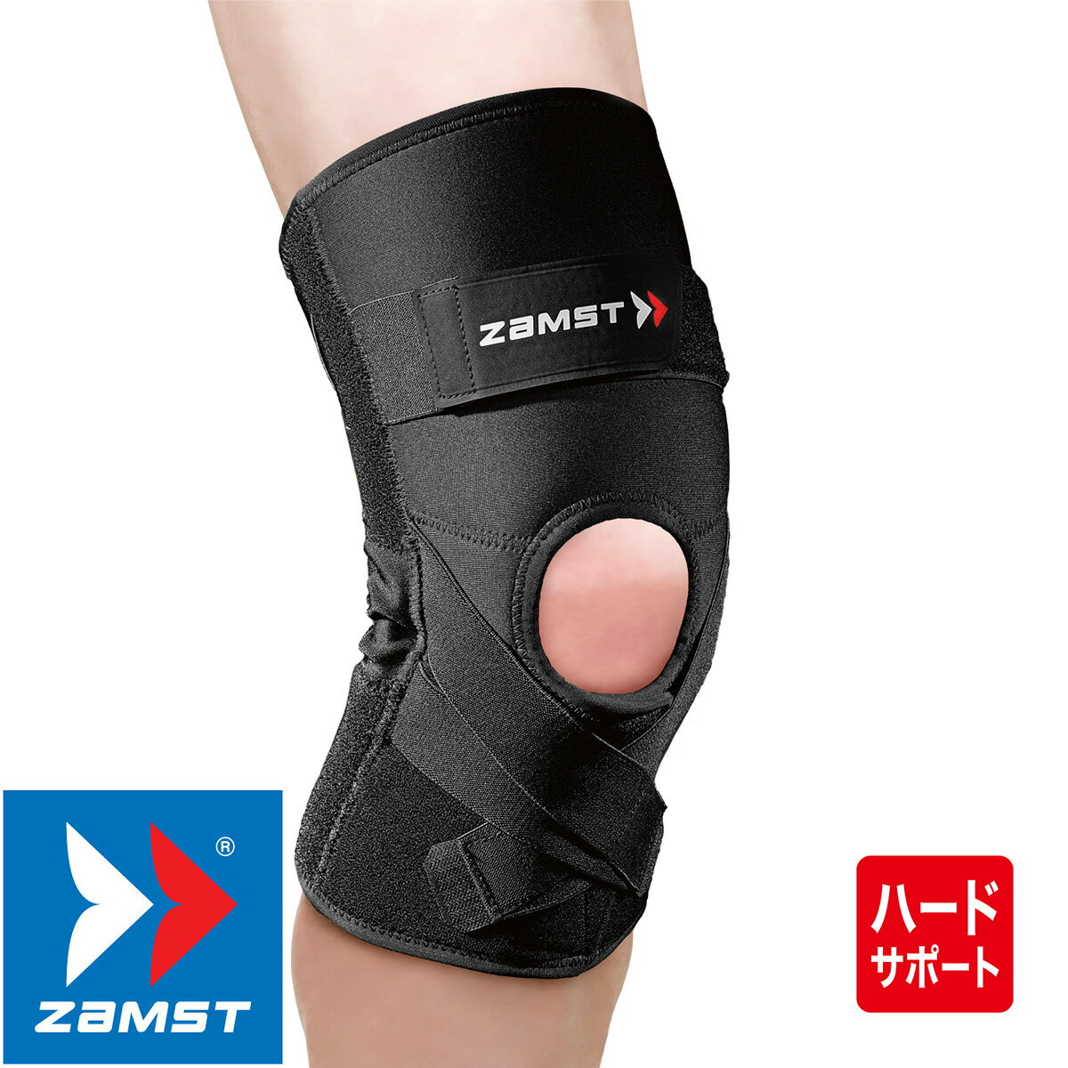 ZAMST ザムスト 正規品 ZK-PROTECT ゼットケープロテクト ヒザ用 膝用 サポーター 左右兼用 2023モデル 【あす楽対応】