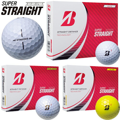 2023Nf{KiuaXgStX[p[Xg[gSt{[1_[X(12)uBRIDGESTONE GOLF SUPER STRAIGHTv yΉ 