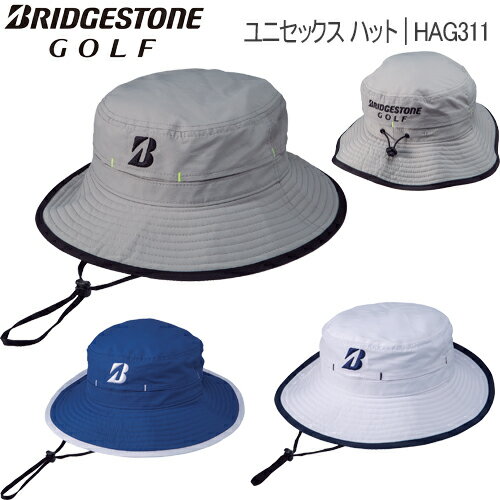 ブリヂストン 2023年春夏モデルブリヂストンゴルフプロモデル ユニセックス ハットメンズ ゴルフ ウェア「BRIDGESTONE GOLF HAG311」【あす楽対応】