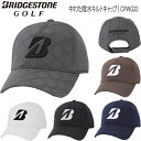 ブリヂストン ブリヂストンゴルフ限定 中わた撥水キルト キャップメンズ ゴルフ ウェア「BRIDGESTONE GOLF CPWG33」【あす楽対応】2023年秋冬モデル