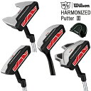 ウィルソンハーモナイズドパターパターカバー付きM2,M3,M4,M5各種オリジナルスチールシャフト「Wilson Putter」【あす楽対応】2025年モデル日...