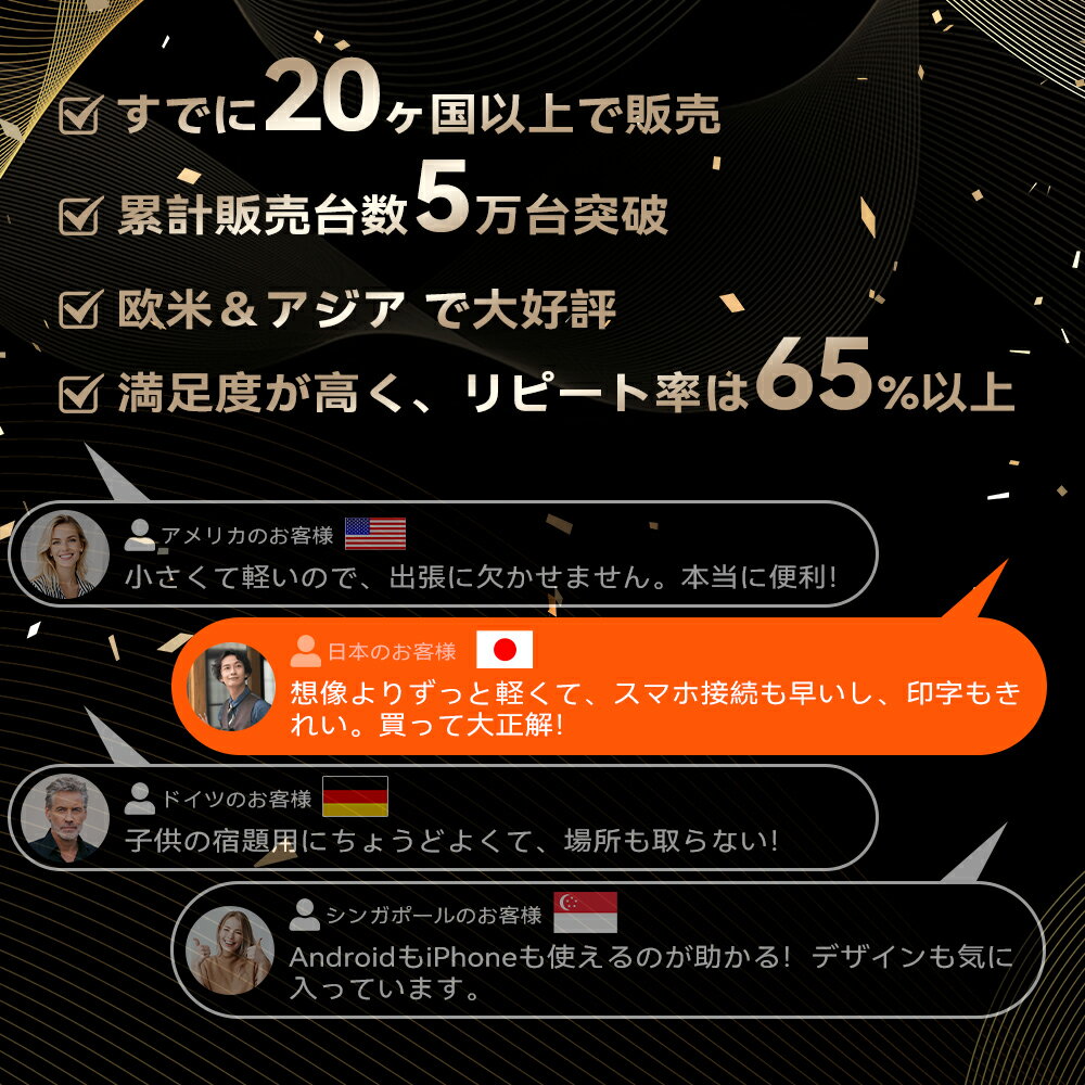 �ڿ͵����ʡ�A4�����ޥ�ץ�󥿡� ��Ǯ���ץ�󥿡� �������� ��®���� �������� ���ӷ���Х���ץ�󥿡� ���������ե������ؽ����ӥ��ͥ��ȥ�٥�˺�Ŭ ���ޡ��ȥե���ʤ��������ǥХ������б� Bluetooth�б� Android/iOS/PC/Mac�ߴ� �����̥Хåƥ꡼���