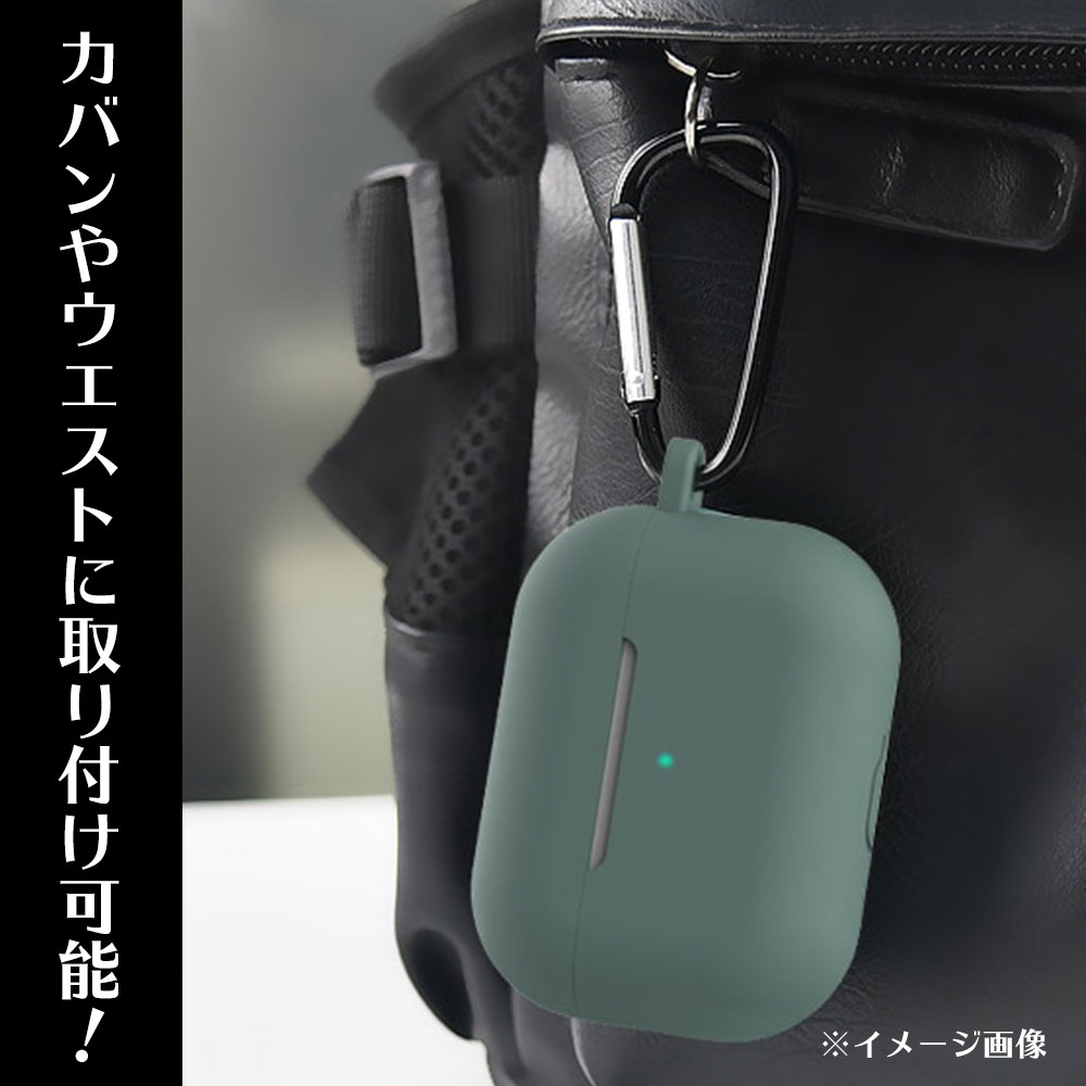 AirPods Pro ������ ����ӥʥեå��դ� �׷�ۼ� ���ꥳ�� ʶ���ɻ� ���ղ�ǽ airpodspro2 1 �������ݥå��ץ� �֥�å� �ۥ磻�� �� �� �� �����ݥå���Ǽ ��ǥ����� ��� �˽� ����ץ�