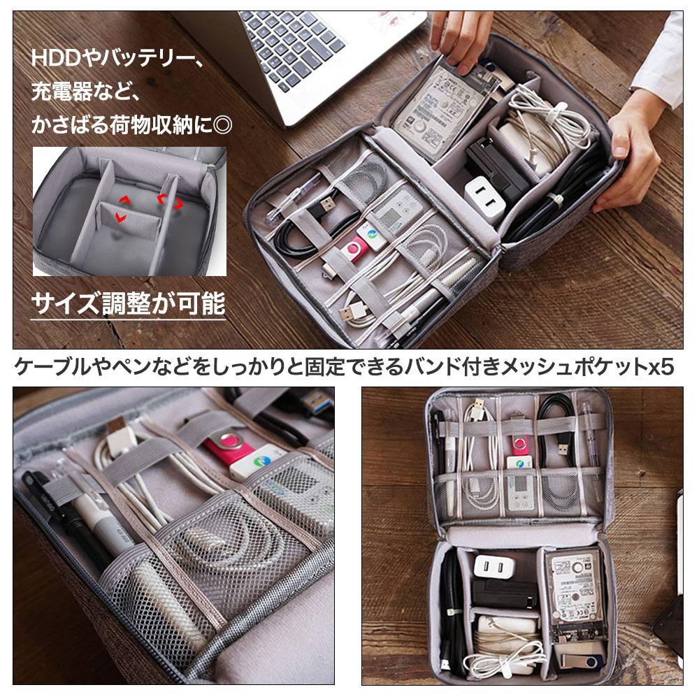 【全商品ポイントアップ中】多収納 キャンバス ...の紹介画像3